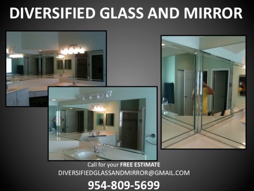 Miami boca raton fl:. window repair, glass mirror specialist, frameless shower door